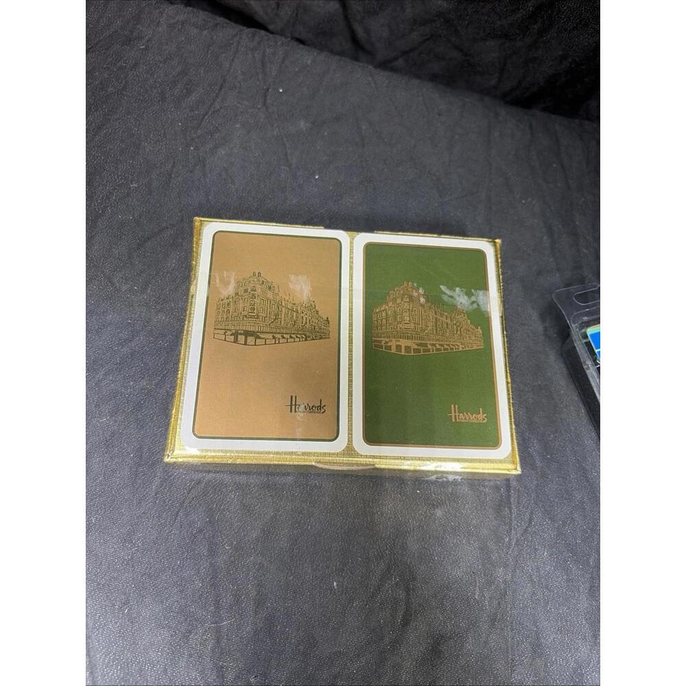 HARRODS Knightsbridge Double Pack Playing Cards SEALED
